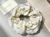 Elástico de Cabelo de Renda Floral, Scrunchie de Renda Fresco e Doce para Mulheres, Atacado de Acessórios, Em Estoque