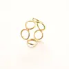 Anillo de plata 925 anillo ajustable irregular europeo y americano estilo frío ins personalidad anillo de dedo meñique de hombre moderno