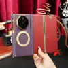 Aplicable a Funda para Teléfono Huawei Mate XTS Extraordinary Master Soporte Magnético Giratorio XTS Doble Eje Central Cobertura Total Carcasa Inferior Única