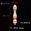 Gabinete de Vino Pequeño de Madera Maciza Estilo Europeo Decoración de Gabinete Pilar Pequeño de Puente de Pasillo Columna de Talla en Madera Cabeza de Columna Cilíndrica Romatiba
