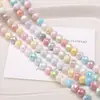 Gradiente Arcoíris Vidrio Cristal Imitación Porcelana Cuentas DIY Accesorios de Joyería Hechos a Mano Pulsera Brazalete Material de Cuentas Colgante