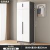 Armário de Armazenamento com Porta Dupla para Apartamentos de Aluguel, Guarda-Roupa Simples de Pendurar, Minimalista Moderno para Casa de Apartamento Pequeno, Quarto