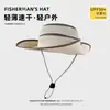 Sombrero de Sol de Vaquero Occidental para Exteriores para Hombres, Sombrero de Pescador de Montañismo de Ala Ancha para Senderismo de Verano, Sombrero de Sol de Ala Ancha para Pesca para Mujeres