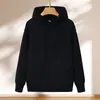 Moletom oversized com capuz de 400g para homens, mesmo estilo da coleção outono/inverno, corte solto, cor lisa, disponível em 12 cores, em estoque, atacado para adultos