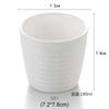 Taza Blanca para Habitación de Hotel Comercial Restaurante Hotel Taza de Té Vaso de Agua de Plástico Anticaída Vaso para Boca Vajilla de Melamina Copa de Vino