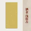 23*34 Papel tingido com cera em estilo chinês tradicional, disponível em várias cores, papel tingido com cera semiacabado, especificamente para prática de caligrafia, atacado