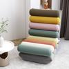 Sofá cama Tatami con respaldo, bonito sofá plegable para dormitorio de niña, con ventana salediza, pequeño