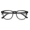 2025 Little Red Riding Book Nuevas gafas planas transfronterizas anti-luz azul, montura de gafas con uñas de arroz para hombres y celebridades cibernéticas, gafas de miopía de estilo coreano para mujeres.