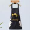 Delantal para Cocina Casera, Impermeable, Resistente al Aceite, Resistente a las Manchas, Ropa de Trabajo de PVC, Fabricante Mayorista, Estampado, Lindo, Dibujos Animados DIY, Hogareño