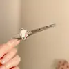 Pinza para el pelo de Gato Kt con Strass de Ojos Lindos Dibujo Animado Creativo Estilo Ins Pinza para Flequillo Lateral Pinza Súper Linda Popular Personalización