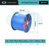 Fornecimento Exclusivo Transfronteiriço de Ventilador Axial Grande Ventilador de Duto de Ar Sf Ventilador Axial Ventilador de Duto Potente e Silencioso