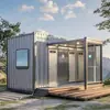 Shenyang Fábrica Villa Área de Contenedores Planificación Baño Público Ecológico Oficina de Ventas Estilo Industrial