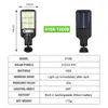 Luzes solares Luzes de jardim ao ar livre Luzes de indução do corpo humano Luzes de parede integradas led Home Solar Street Lights Blast