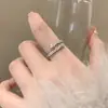 Anillo en Forma de Serpiente del Año del Zodiaco para Mujer, Anillo Ajustable de Lujo Ligero de Alta Gama para Dedo Índice, Anillo de Moda Minimalista con Personalidad