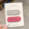 Pinza para el Cabello con Estampado de Leopardo Dulce y Fresca Estilo Coreano Pinza para Flequillo Lateral Pinza para el Cabello Exquisita de Gama Alta Venta al por Mayor