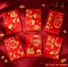 Sobres Rojos Dorados Año del Cordero Venta al por Mayor Transfronteriza 2027 Cordero del Zodiaco Dibujos Animados Sobres Rojos con Logo, Bolsas de Sobres Rojos Ensambladas y Etiquetadas