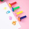 Herramientas de Pintura con Sello de Esponja para Niños, Pinceles de Esponja Herramientas de Estampado Eva, Pinceles de Pintura Graffiti DIY para Niños