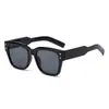 Gafas Jamie L2512 Estilo Nuevo Moda Europea y Americana Gafas de Sol con Montura Grande Estilo Urbano de Moda Gafas de Sol Anti-UV