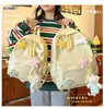Mochila Escolar Estilo Ins de Alto Valor para Estudiantes de Preparatoria y Universitarias, Mochila Casual Sencilla y Linda con Estrellas de Moda