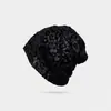 Gorro holgado estilo americano con estampado de leopardo para mujer, Nuevo modelo Primavera/Verano 2025, Gorro personalizado para uso diario para circunferencia de cabeza grande, Gorro tipo turbante elegante