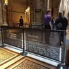 Barrera de línea de un metro valla publicitaria móvil barandilla de exposición cinturón de aislamiento de cine estadio aeropuerto al aire libre piscina