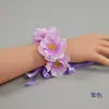 Pulseira Flor de Pessegueiro Artificial Arranjo para Cena de Casamento Dança de Pétalas Adereços Decoração Fantasia Adereços de Cabeça para Fantasia