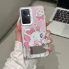 Adecuado para Oppoa96 Rosa Dibujos Animados Gato Mary A58 Niñas Lindo A35 Aspecto Elegante A16K Funda para Teléfono Móvil A11X