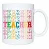 Regalo del Día del Maestro para Maestros Taza Práctica de Alto Valor Taza de Café Taza de Agua de Cerámica