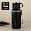 Copo Térmico Masculino Grande Capacidade para Exterior Aço Inoxidável 316 Copo com Separação de Chá e Água Copo de Água Portátil para Carro
