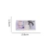 Dinheiro de Papel Miniatura para Brincadeiras de Faz de Conta, Acessórios para Casa de Bonecas, Dinheiro Falso Realista em Euros e Libras, Decorações Criativas para Cenas em Miniatura