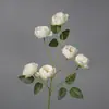 Flores Artificiais com 6 Peônias Exquisitas para Corredor de Salão de Casamento, Decoração de Palco de Hotel, Adereços de Fotografia com Flores de Seda