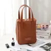 Bolso de concha estilo influencer, bolsa de maquillaje, portátil, gran capacidad, bolsa de almacenamiento de maquillaje, impermeable, bolsa de maquillaje de alto valor