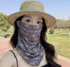Máscara Facial de Seda Gelada de Proteção Solar de Verão Nova para Mulheres, Cobertura Facial, Polaina de Pescoço, Protetor de Pescoço, Cobertura para Cabeça, Véu de Proteção Solar, Polaina de Pescoço