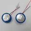 Bateria de lítio tipo botão 1254 com cabo Fabricantes de Guangdong atacado Fone de ouvido Bluetooth 60mAh caixa de aço bateria tipo botão