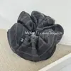 Goma para el pelo de tela Vintage Line con Estilo de Viajero de Alta Gama, Lazo para Cola de Caballo para Mujer, Accesorio Versátil para el Cabello