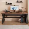 Nuevo modelo de escritorio de computadora, mesa de estudio de escritorio para estudiantes, uso en dormitorio y hogar, escritorio para oficina en apartamento pequeño, mesa simple para juegos