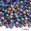 Superfície média de perfuração a quente cola hot melt fundo furando broca roupas hot stamping acessórios de desenho quente acessórios DIY fundo plano com cola strass atacado