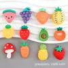 Piña Fresa Aguacate Accesorios para el Cabello Materiales Funda de Teléfono Pinza para el Cabello Goma para el Cabello DIY Pegamento de Crema Parches de Frutas DIY Mayoreo