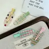 Corea del Sur Niña Dopamina Colorido Clip Horquilla Pomelo Clip Lateral Ins Clip Sin Costuras Clip para Cabello Roto Femenino
