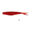 Señuelo Forktail Señuelo Blando Gusano Biónico Suave 6cm Señuelo para Lubina Perca Asp
