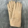 Guantes de Piel de Oveja 2020 Edición Dorso Completo Cuero Genuino para Mujer Invierno Cálido Dedos Engrosados Guantes Venta al por Mayor de Fábrica