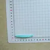 Grampo de Cabelo para Franja de Menina Estilo Coreano Simples de Cor Clara com Bolinhas em Forma de Arco Clipe Lateral Sem Costura Clipe BB Clipe Bico de Pato Acessórios