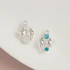 [Concha] Série Oceano Pingente de Diamante Pingente Feito à Mão DIY Colar Pulseira Corrente de Celular Acessórios de Joias