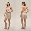 Estilo Europeo y Americano Moda Femenina Transfronteriza Seda Artificial Encaje Casual Conjunto de Pijama Verano Cómodo Camisola Shorts