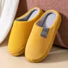 Chinelos de algodão de inverno femininos fofos desenho animado unicórnio casal casa interior quentes antiderrapantes pelúcia sapatos de algodão masculinos atacado