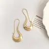Nuevos Pendientes de Estilo Europeo y Americano Transfronterizos para Mujer, Moda Francesa, Accesorios para Orejas Únicos y Exagerados, Pendientes Minimalistas y Elegantes