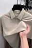 Camisa Polo Desang Resistente a Amassados Secagem Rápida Seda Gelada Unissex Verão Respirável Gola Lapela Roupa de Trabalho Manga Curta Logo Personalizado