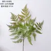 Paso Nublado Helecho Tigre Estilo Ins Flores Artificiales Transfronterizas Fabricante Flores Falsas Plantas Verdes Venta al por Mayor Decoración de Bodas Artesanías