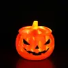 Linterna de Calabaza de Halloween Songyin Cubo de Calabaza Portátil para Niños Tarro de Dulces Juguete Luminoso para Actividad de Jardín de Infancia