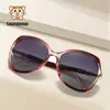 Gafas de sol de moda para mujer, nuevas de fábrica, bolso de pierna de alta gama, taladro, HD, polarizadas, protector solar, gafas de sol al por mayor